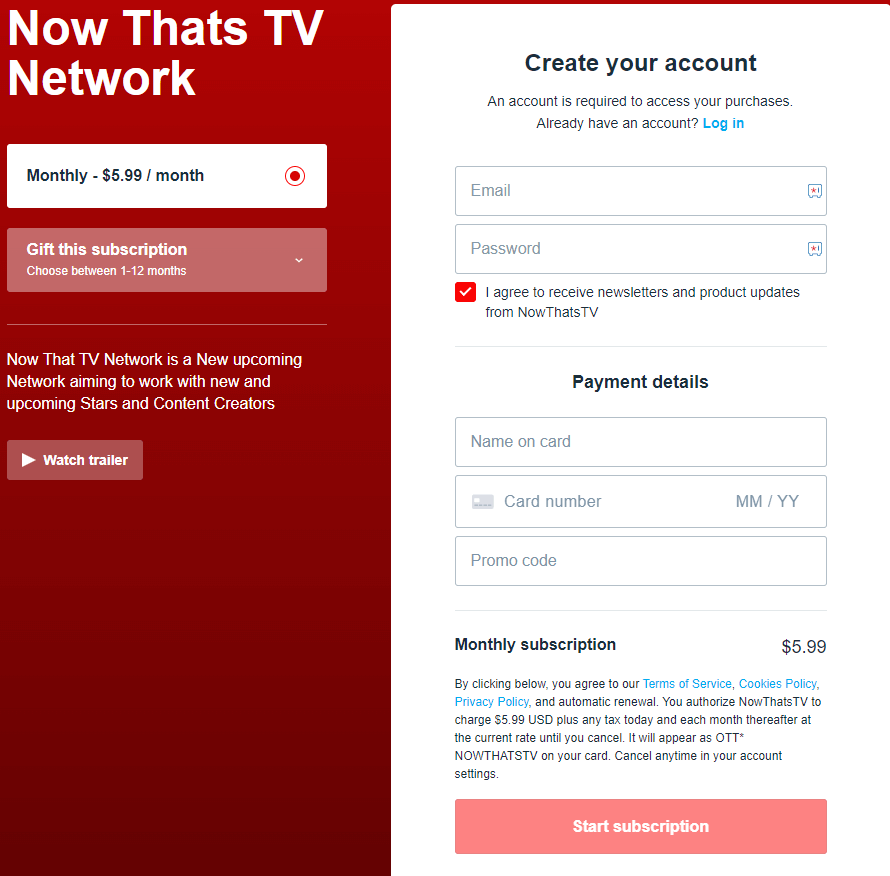 Now thats tv Promo Code